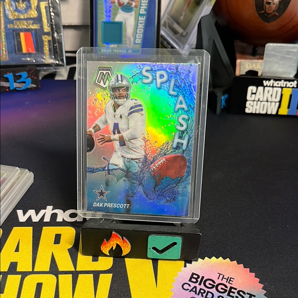 Dak Prescott Splash Trading Card